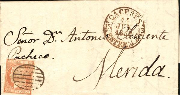 0000017828 - Extremadura. Postal History