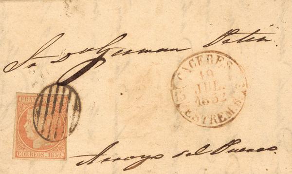 0000017829 - Extremadura. Postal History