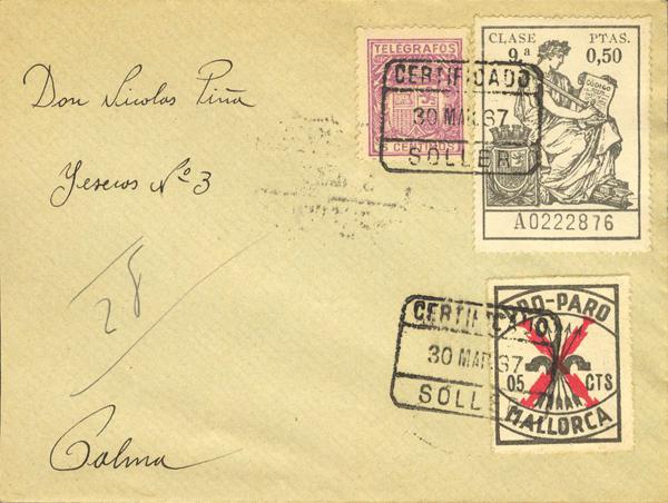 0000018261 - Balearic Islands. Postal History