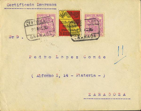 0000018622 - Andalusia. Postal History