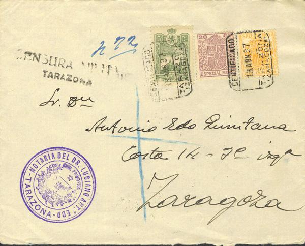0000018643 - Aragon. Postal History
