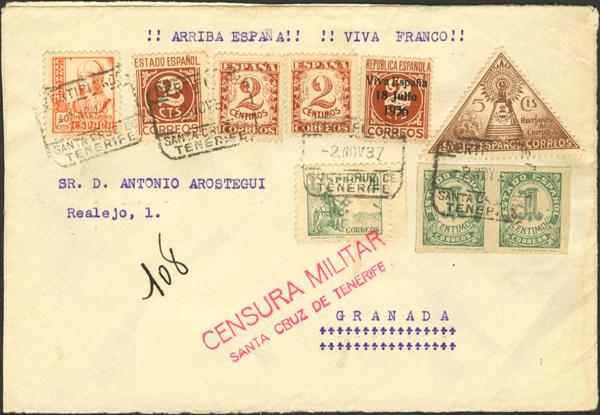 0000019423 - National Zone. Bando Nacional Registered Mail
