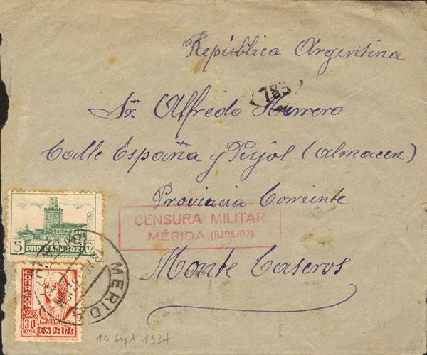 0000020185 - Extremadura. Postal History