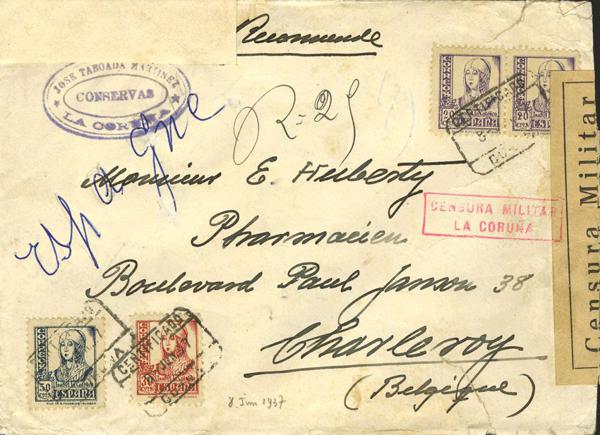 0000020188 - Galicia. Postal History