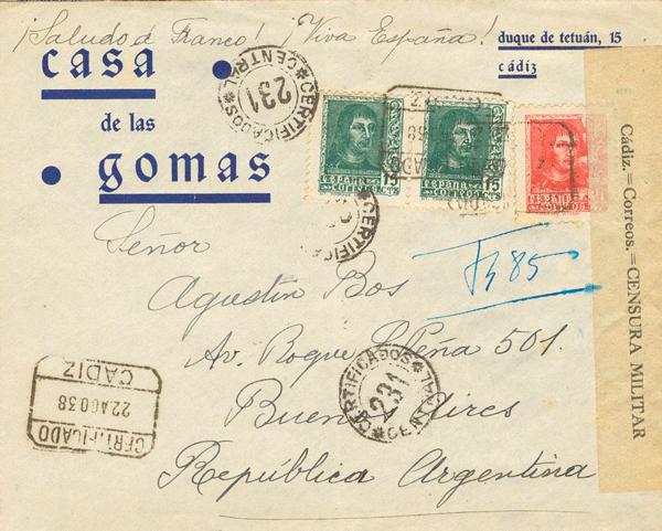 0000020198 - Andalusia. Postal History