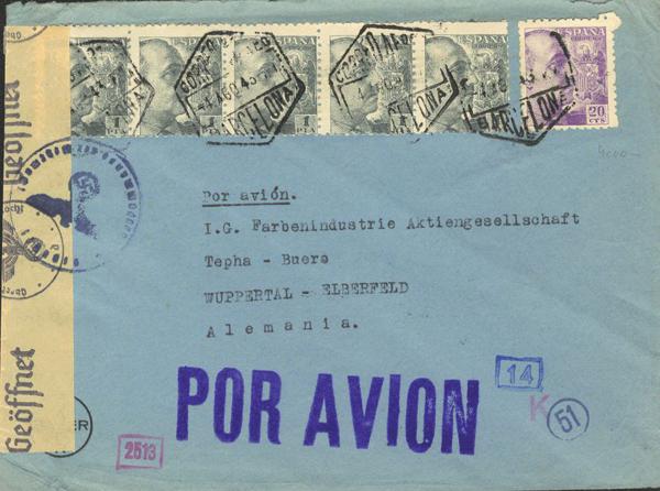 0000021952 - Spain. Spanish State Air Mail
