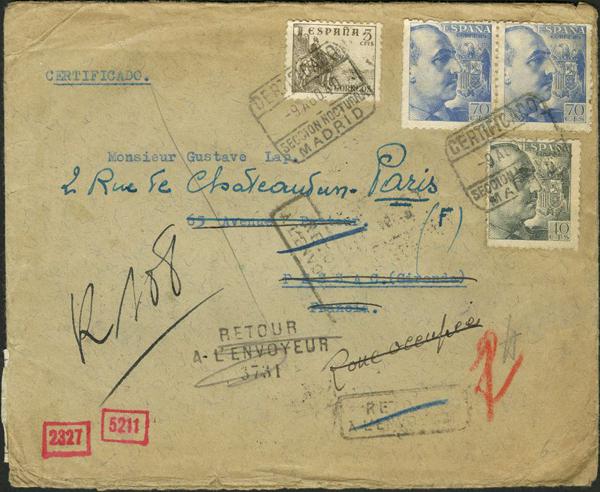 0000021959 - Madrid. Postal History