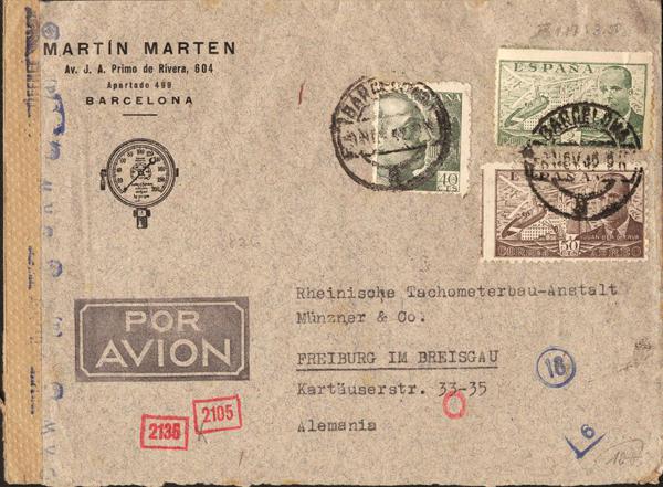 0000021960 - Cataluña. Historia Postal