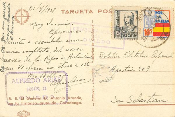 0000022034 - Asturias. Postal History