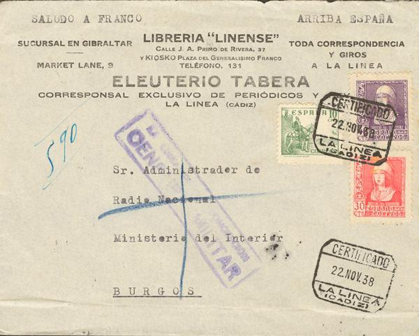 0000022035 - Andalusia. Postal History