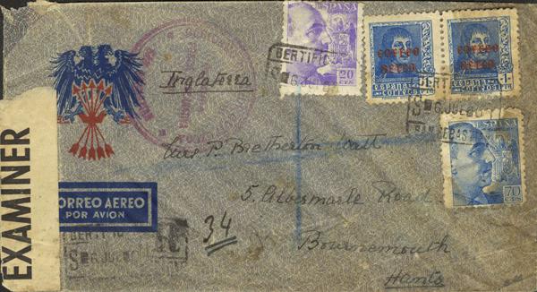0000022095 - Spain. Spanish State Air Mail
