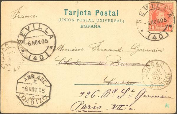 0000022214 - Andalusia. Postal History