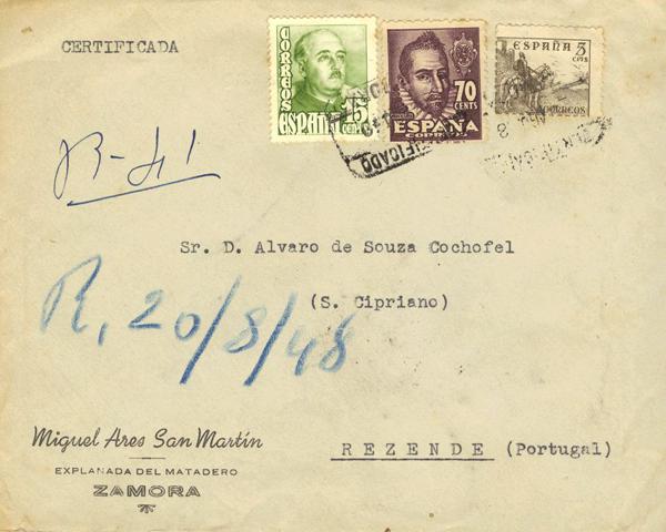 0000022244 - Spain. Spanish State Registered Mail