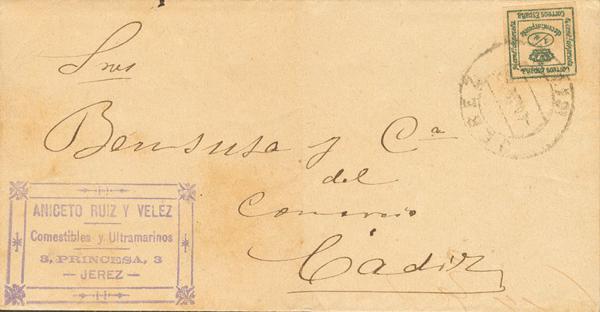 0000022266 - Andalusia. Postal History