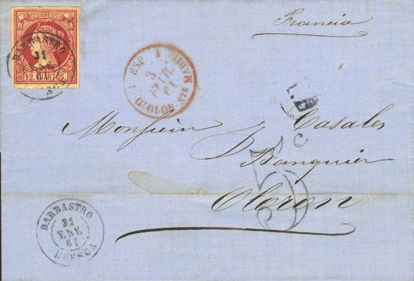 0000023045 - Aragon. Postal History