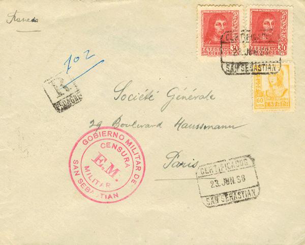 0000023275 - Spain. Spanish State Registered Mail