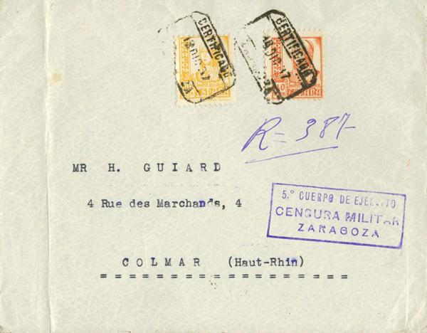 0000023290 - Aragon. Postal History
