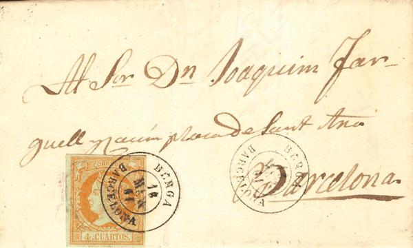 0000023996 - Cataluña. Historia Postal