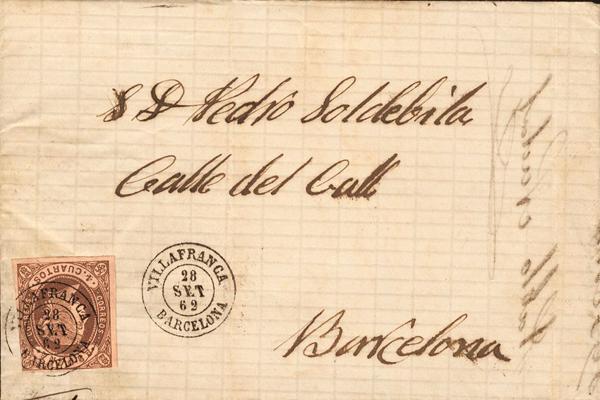 0000024032 - Cataluña. Historia Postal