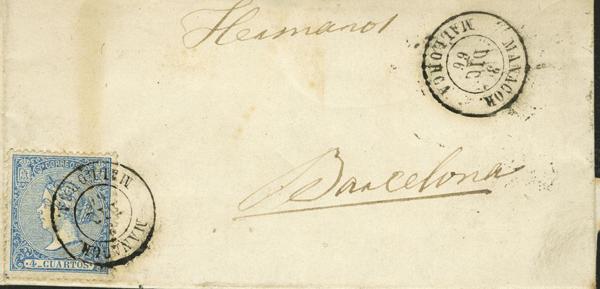0000024301 - Balearic Islands. Postal History
