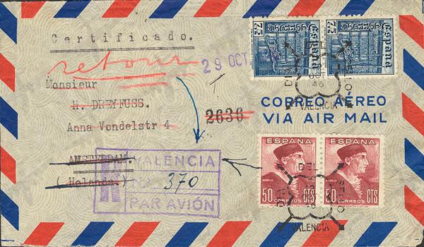 0000024910 - España. Estado Español Correo Aéreo