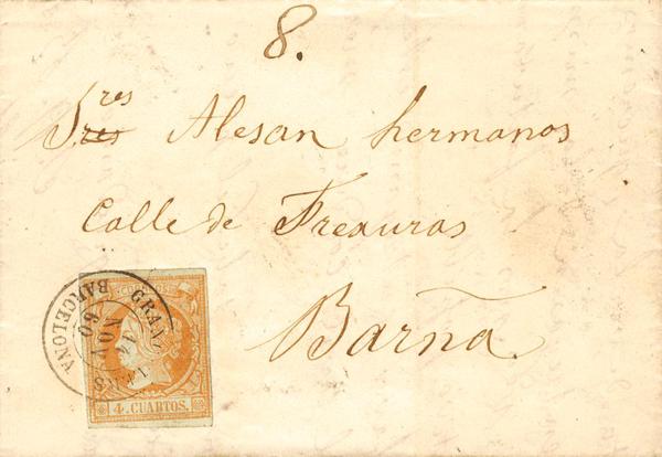 0000025186 - Cataluña. Historia Postal