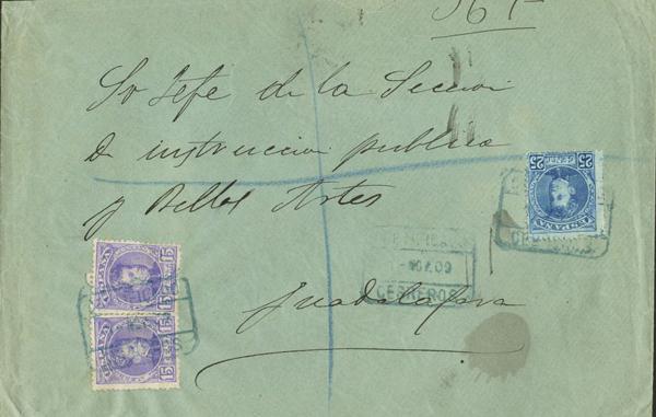 0000025251 - España. Alfonso XIII Correo Certificado