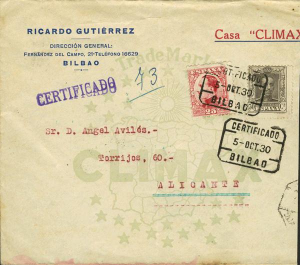 0000025318 - Basque Country. Postal History