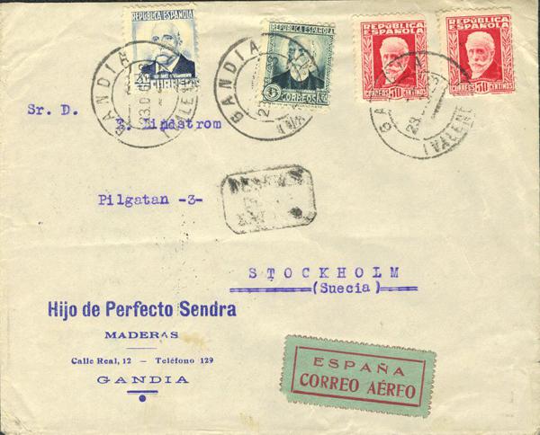 0000025376 - España. República Española Correo Aéreo