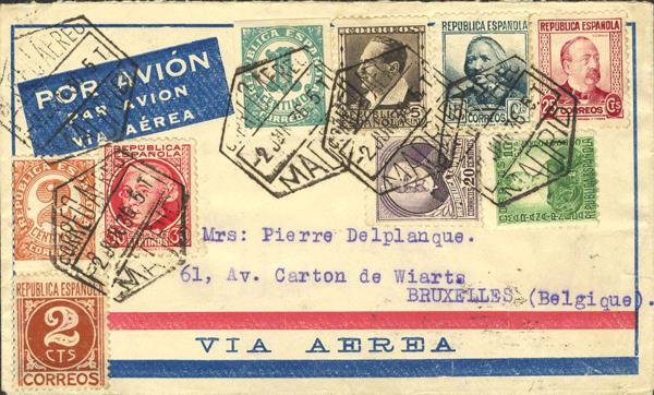 0000025951 - Spain. Spanish Republic Airmail