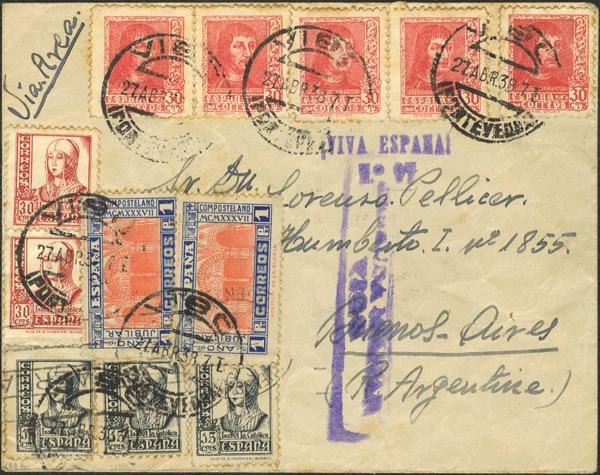 0000025962 - Spain. Spanish State Air Mail