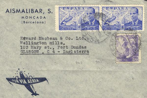 0000026030 - Spain. Spanish State Air Mail