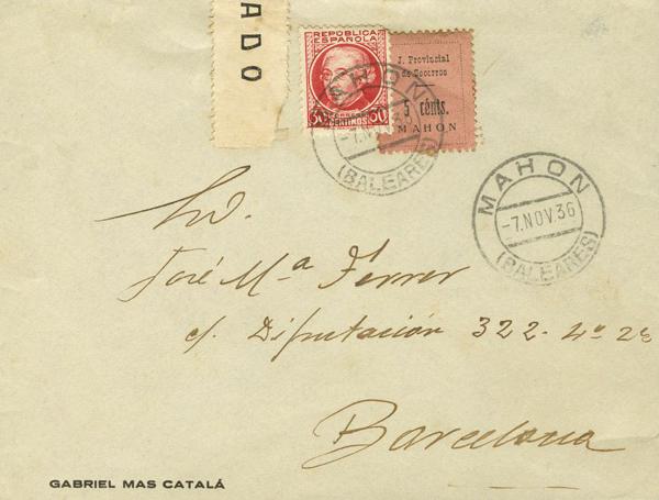 0000026033 - Balearic Islands. Postal History