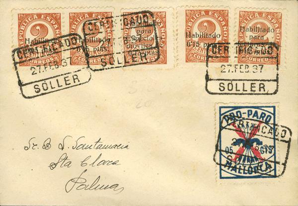 0000026036 - Balearic Islands. Postal History
