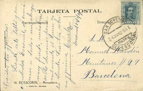 0000026091 - Madrid. Postal History