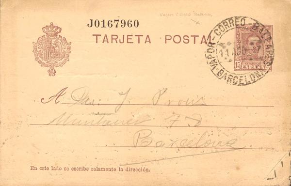0000026133 - Cataluña. Historia Postal