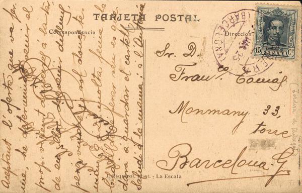 0000026143 - Cataluña. Historia Postal