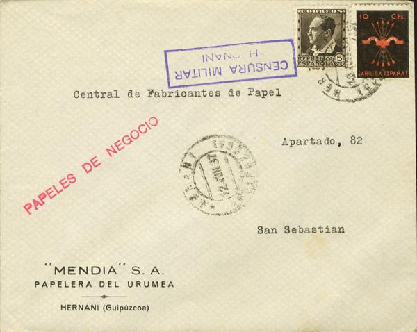 0000026217 - Basque Country. Postal History