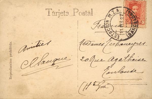 0000026234 - Cataluña. Historia Postal