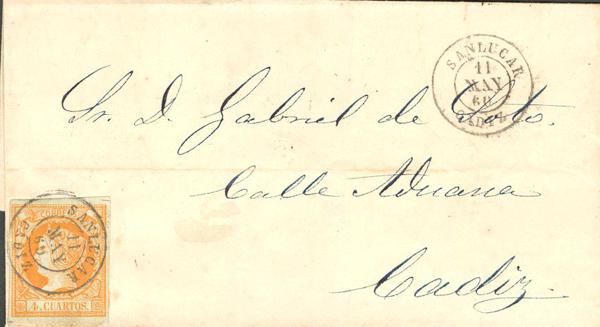 0000026345 - Andalusia. Postal History