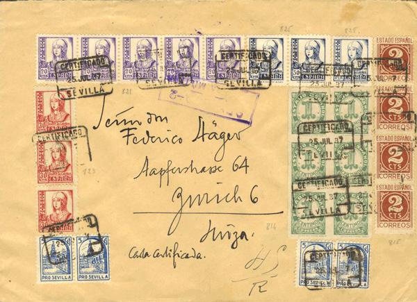 0000027122 - Spain. Spanish State Registered Mail