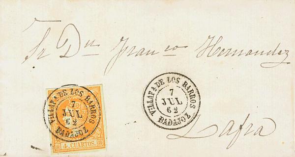 0000027344 - Extremadura. Postal History