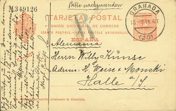 0000029724 - Andalusia. Postal History