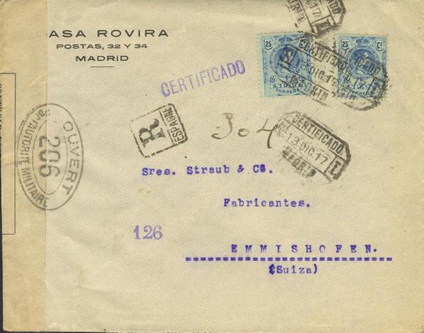 0000029735 - Madrid. Postal History