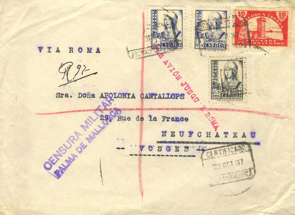0000029761 - Balearic Islands. Postal History