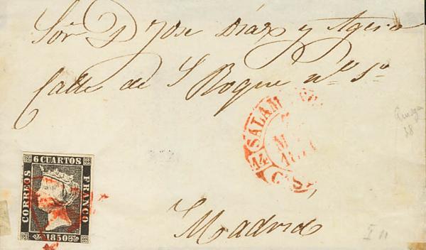 0000029961 - Castile and Leon. Postal History