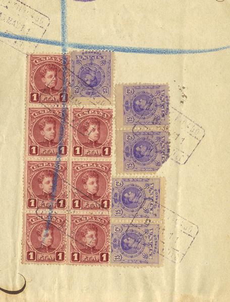 0000030089 - Spain. Alfonso XIII Registered Mail
