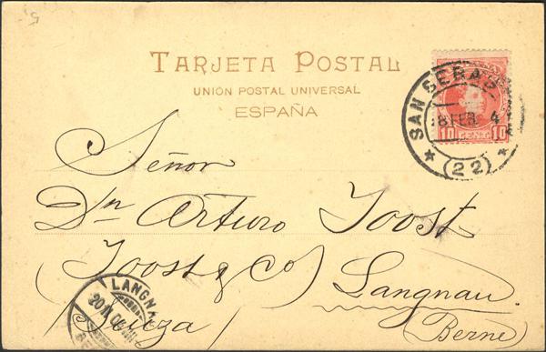 0000030102 - Basque Country. Postal History