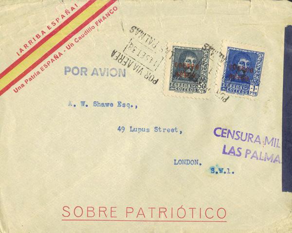 0000030122 - Spain. Spanish State Air Mail