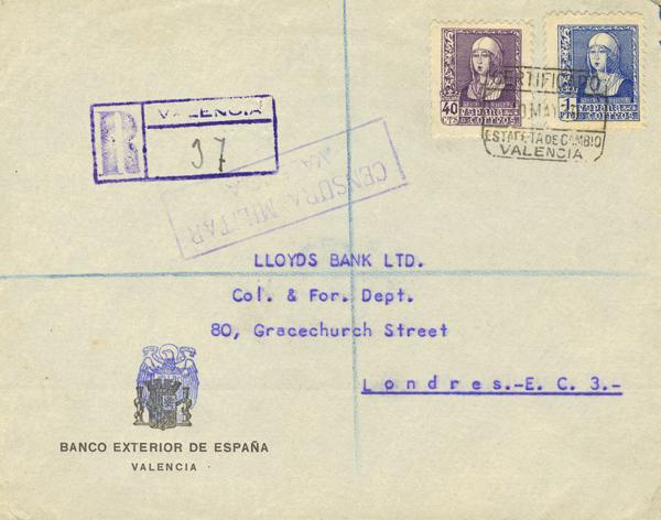 0000030127 - Spain. Spanish State Registered Mail